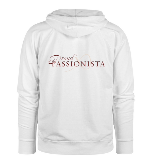 Proud Passionista Lightweight Zip Up Hoodie