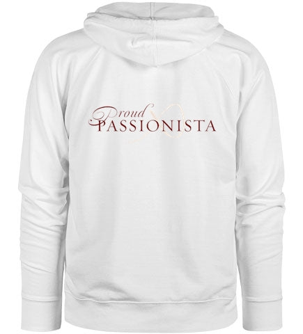 Proud Passionista Lightweight Zip Up Hoodie