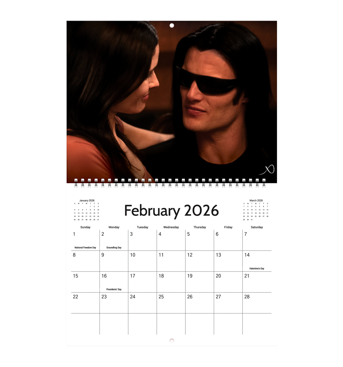 LIMITED EDITION 2026 Calendar - The Black Dagger Brotherhood