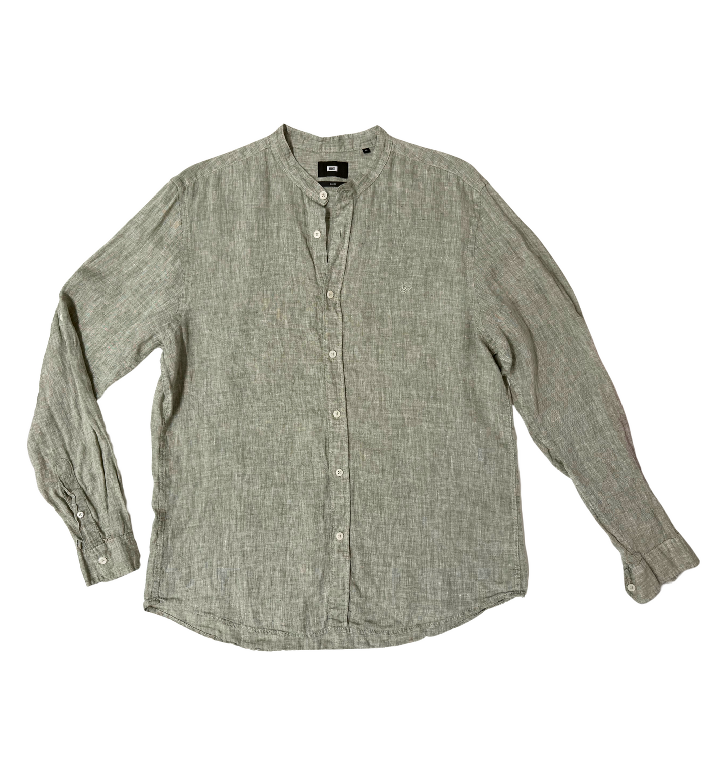 Auction Item #88 - Gabriel's Pistachio Linen Shirt