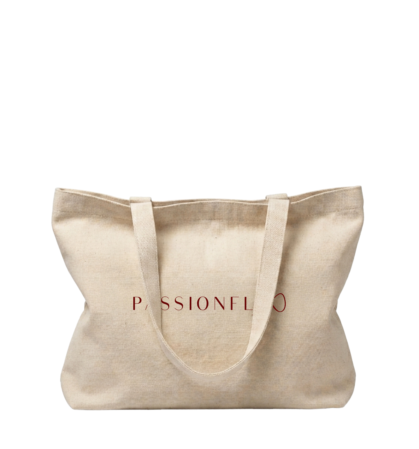 PASSIONFLIX Canvas Zipper Tote Bag